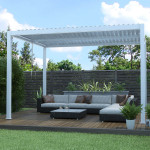 NIMBUS - pergola bioclimatica in alluminio 3x4