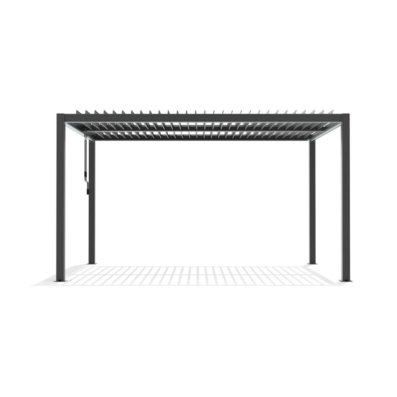 NIMBUS - pergola bioclimatica in alluminio 3x4