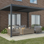 NIMBUS - pergola bioclimatica in alluminio 3x4