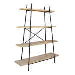 SHELFY - libreria industrial in legno e acciaio