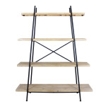 SHELFY - libreria industrial in legno e acciaio