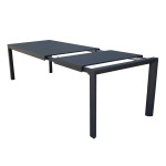 EQUITATUS - tavolo da giardino allungabile in alluminio da 225