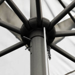 MERIDIES - ombrellone da giardino palo centrale 3 x 4 m