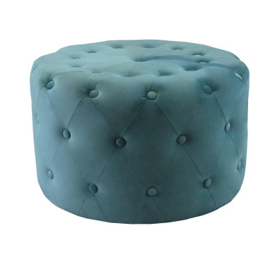 AURA - pouf rotondo in velluto