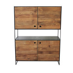 PINUS BLACK - credenza in legno massiccio