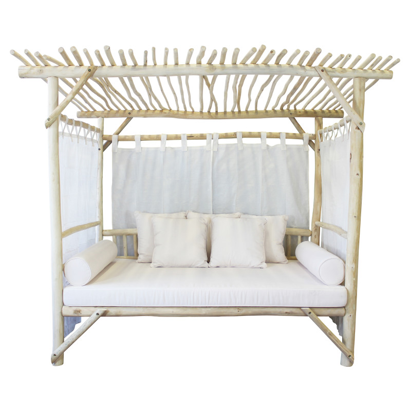 VANDENBERG - gazebo letto in teak