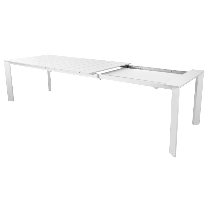FALL - tavolo da giardino in alluminio allungabile 165/215x85