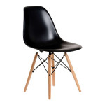 JULIETTE - sedia stile nordico con gambe in legno set da 4