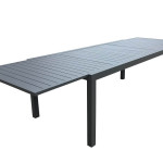 DEXTER - tavolo da giardino allungabile in alluminio da 200 x 100 cm