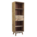 PINUS - libreria con 2 cassetti e 4 ripiani