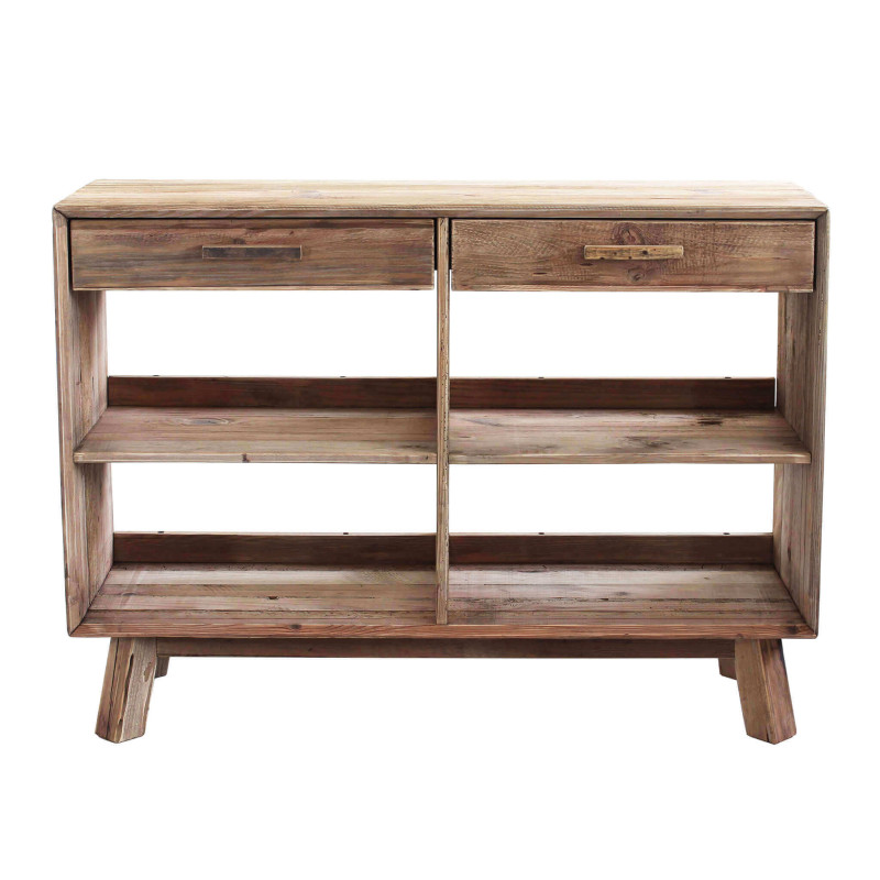 PINUS - credenza con 2 cassetti