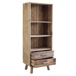 PINUS - libreria con 2 cassetti e 3 ripiani