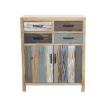 COLORWOOD - credenza due antine in legno colorato