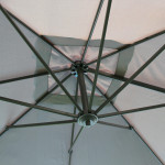 VOLTA - ombrellone da giardino decentrato