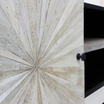 SPIRAL - porta tv legno e ferro