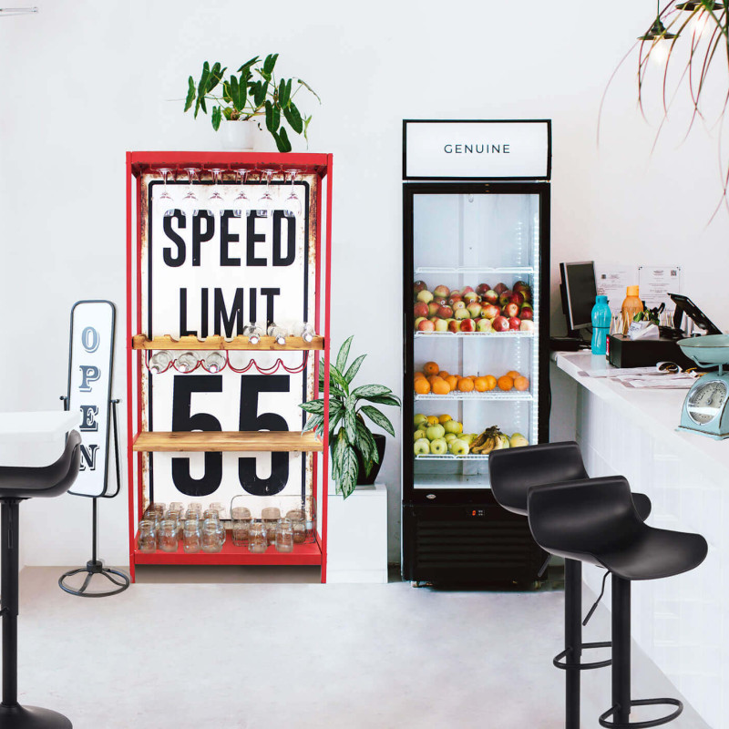 SPEED LIMIT - mobile con portabottiglie