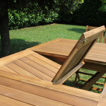 CAESAR - tavolo da giardino allungabile in legno massiccio di acacia