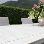 CAESAR - tavolo da giardino allungabile in legno massiccio di acacia