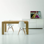 CHANTAL - credenza moderna in abete spazzolato