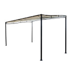 PEGASUS - pergola da giardino addossata in acciaio 3 x 2,5 m