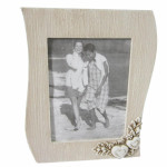 portafoto shabby chic onda cm 18,5 x 2,5 x 24,5 h