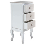 LOUNGY - mobiletto 3 cassetti shabby chic