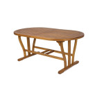 TURRIS - tavolo da giardino allungabile in legno massiccio di acacia