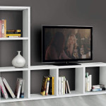 BEVERLY - mobile porta tv moderno in legno frassinato