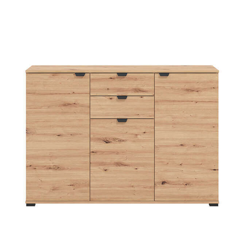 ONE - credenza moderna con 3 ante e 2 cassetti