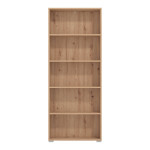 MADDIE - libreria cinque ripiani moderno minimal in legno