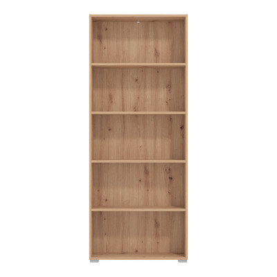 MADDIE - libreria cinque ripiani moderno minimal in legno