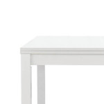 GARRETT - tavolo da pranzo moderno allungabile a libro 90 cm