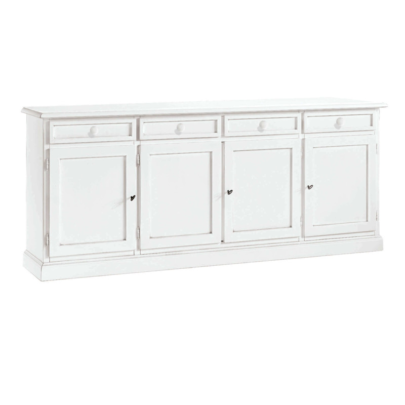 CECILY - credenza in legno cm 205 x 42 x 86 h