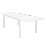 DEXTER - tavolo da giardino allungabile in alluminio da 160 x 90 cm