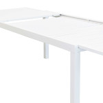 DEXTER - tavolo da giardino allungabile in alluminio da 200 x 100 cm