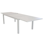 DEXTER - tavolo da giardino allungabile in alluminio da 200 x 100 cm