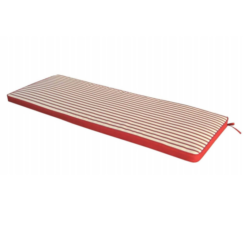 BED FLATTY - cuscino 170 con doppia cucitura idrorepellente a righe