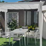 ARON - gazebo da giardino 3 x 3 m