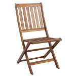 AARON - set tavolo in alluminio e teak cm 80 x 80 x 74 h con 2 sedie Dresda