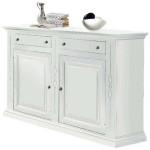 LUCY - credenza in legno con decoro