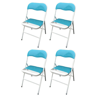 LUCIE - sedia pieghevole salvaspazio set da 4 bicolor